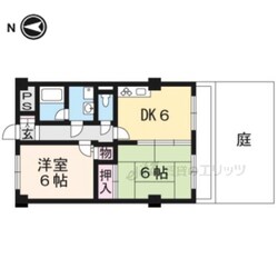 長谷マンションの物件間取画像